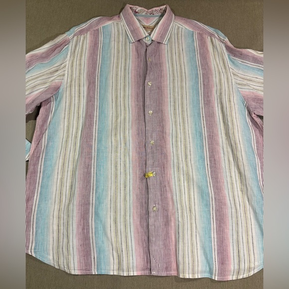 Tommy Bahama Long Sleeve button down shirt SIZE XXLarge - Picture 3 of 5